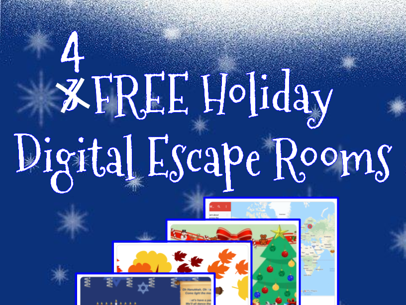 40+ FREE digital escape rooms (plus a step by step guide for