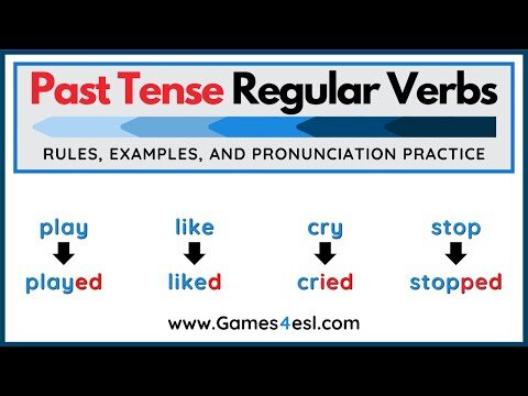 Welcome :) - Past simple tense (regular verbs)