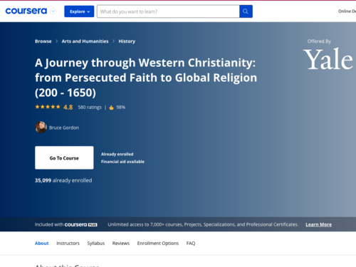 A Journey through Western Christianity: from Persecuted Faith to Global  Religion (200 - 1650)