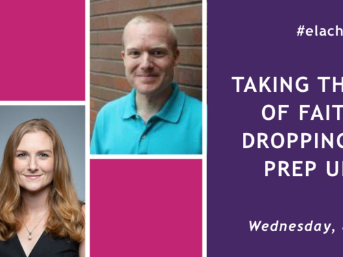 January 22nd ELAchat: Taking the leap of faith in dropping test prep units