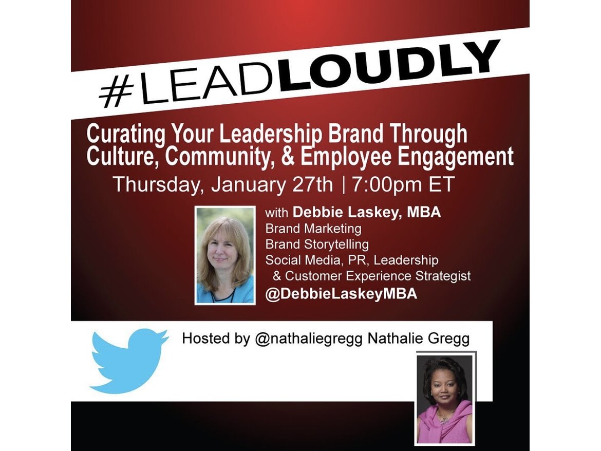 TweetChat Guest: #LeadLoudly (1-27-2022)