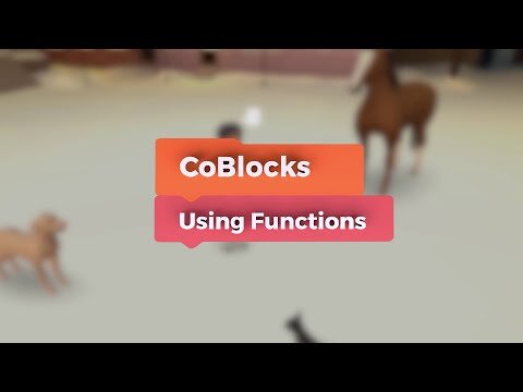 CoBlocks - Using Functions