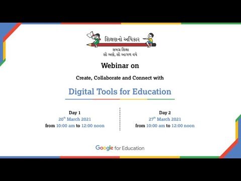 Day : 1 Webinar on Google Digital Tools for Education