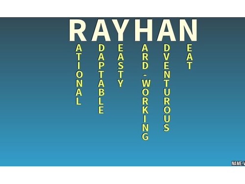 Wakelet Student Ambassador         All About RAYHAN!