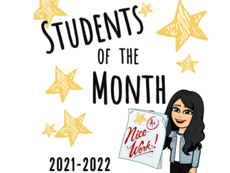 Students of the Month!