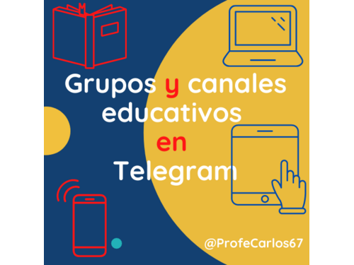Grupos y canales educativos en Telegram