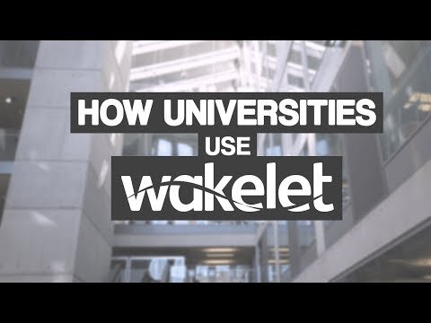 How Universities use Wakelet