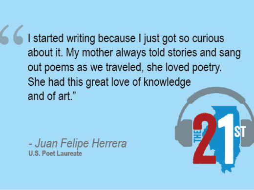 U.S. Poet Laureate Juan Felipe Herrera; Illinois Political Roundup