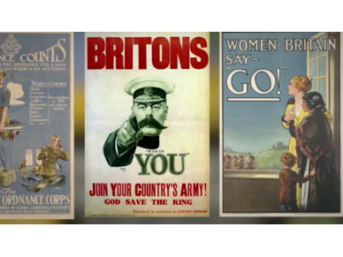 Week 1: WW1 heroism: portrayed through art