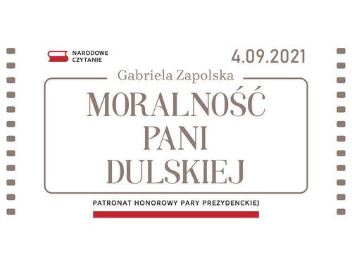 "Moralność pani Dulskiej" Gabrieli Zapolskiej. Narodowe Czytanie 2021