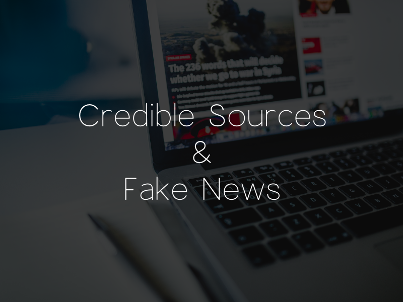 Credible Sources and Fake News
