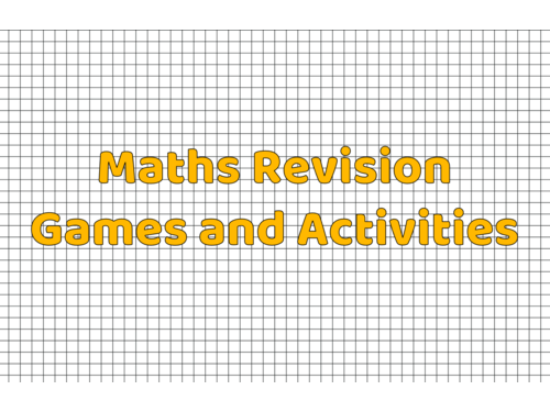 Maths Revision Games and Activities