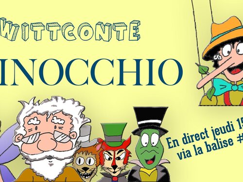 #Twittconte Pinocchio
