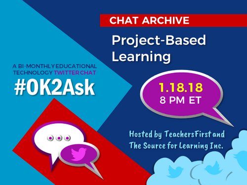 Twitter Chat: Project-Based Learning