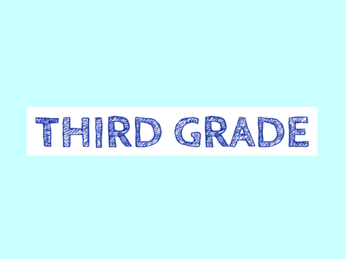 Third Grade