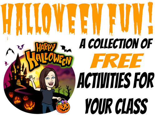 Halloween Fun! FREE activities for your class.