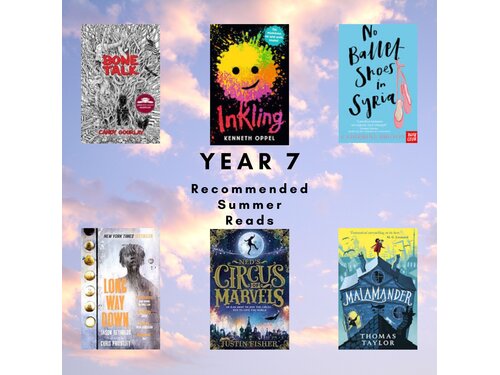 Year 7 Recommended Summer Reads