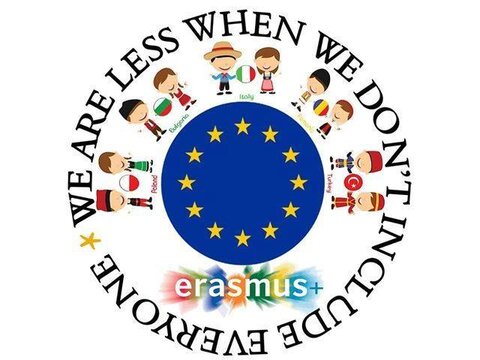 We are less when we don't include everyone Erasmus +