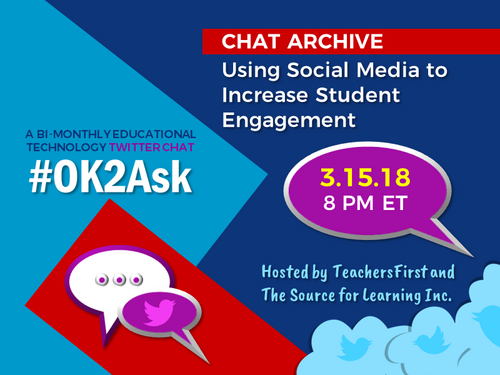 Twitter Chat: Using Social Media to Increase Student Engagement