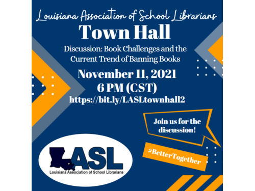 LASL: Resources from the Town Hall on Book Challenges & Banning