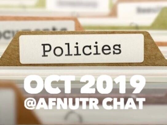 #NutrPolicy tweets - Tuesday 15th October 2019 are archived here