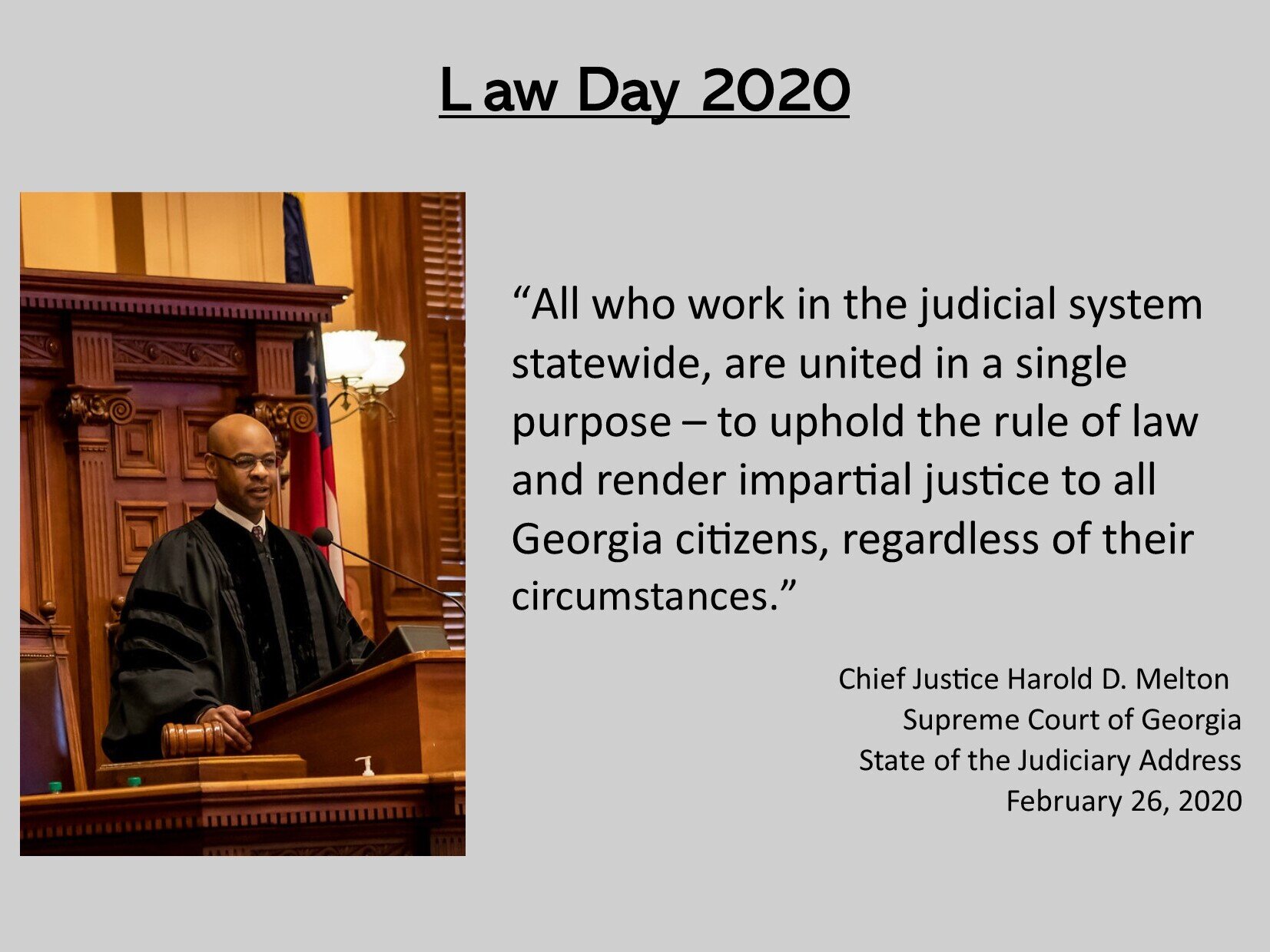 Law Day 2020