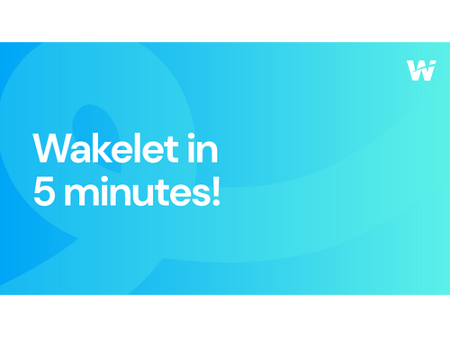 Wakelet in 5 minutes!