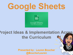 Google Sheets: Project Ideas and Implementation Across Curriculum - SimpleK12.com