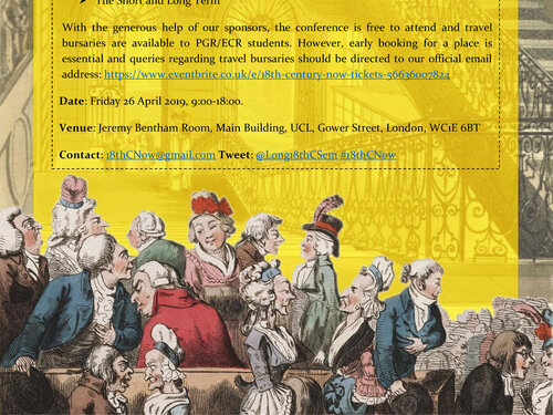 Online Discussion Around "Eighteenth Century Now: The Current State of British History"