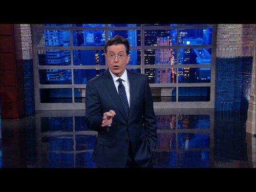 When Stephen Colbert Talked about "Laser Swords"