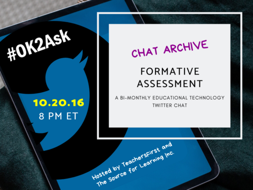 Twitter Chat: Formative Assessment